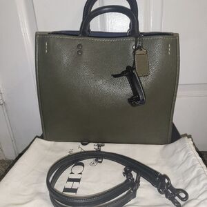 Coach rogue 30 olive green